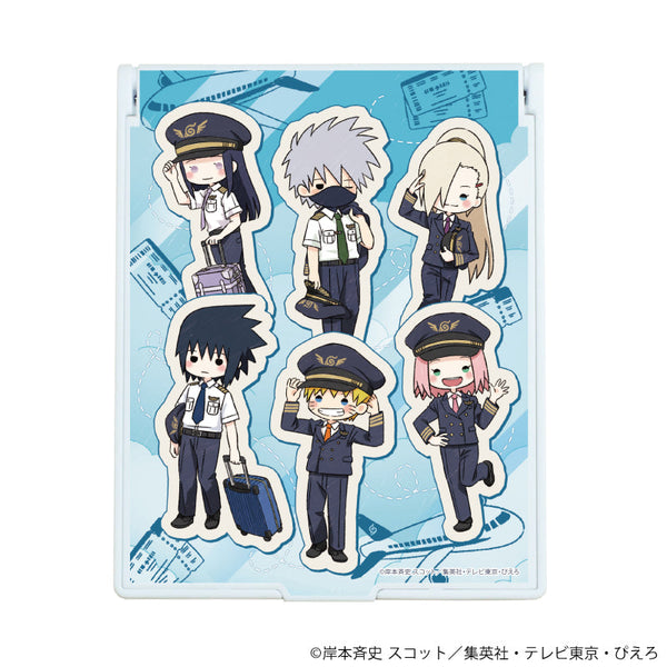 『NARUTO-ナルト- 疾風伝』デカキャラミラー03/集合デザイン パイロットver.(グラフアートイラスト)